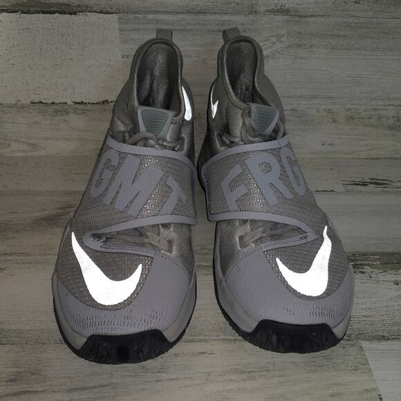 Nike X Fragment Design Zoom Hyperrev 2016 Grey Wolf Navy Blue Mens 12 Sneaker - Picture 4 of 10